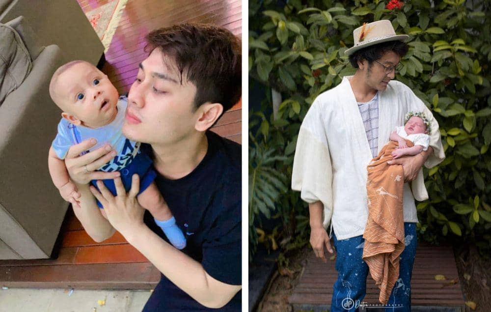 9 Potret Artis Momong Buah Hati, Ramadan Pertama Jadi Ayah!