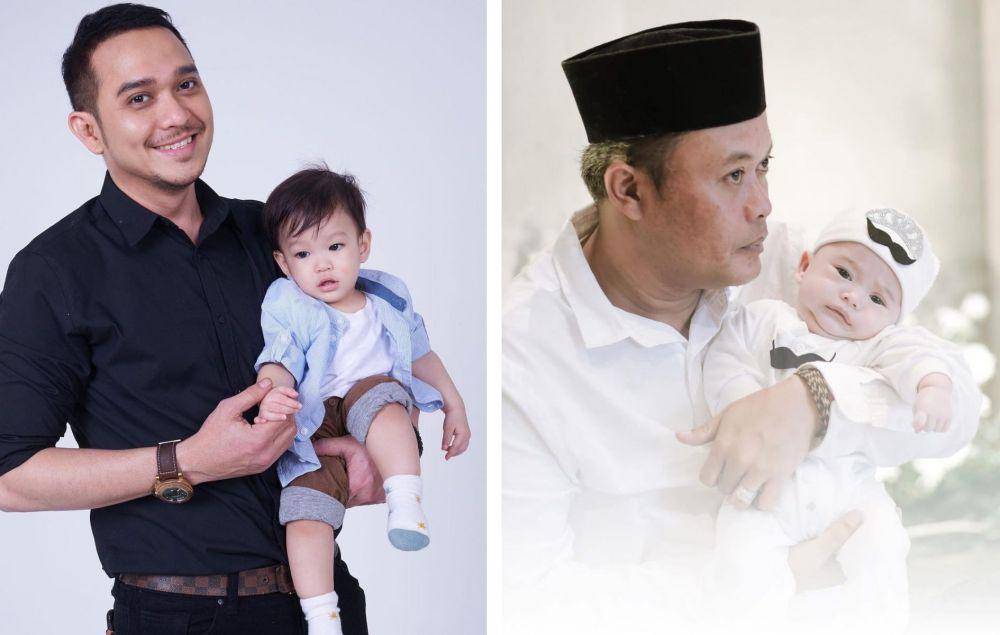 potret artis dan buah hati (instagram.com/fadlanmuhammad | instagram.com/adzam_adriansyah)