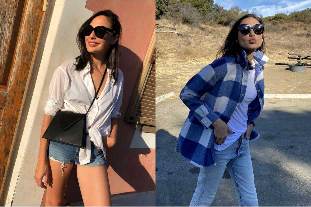 outfit kasual ala Gal Gadot (instagram.com/gal_gadot)