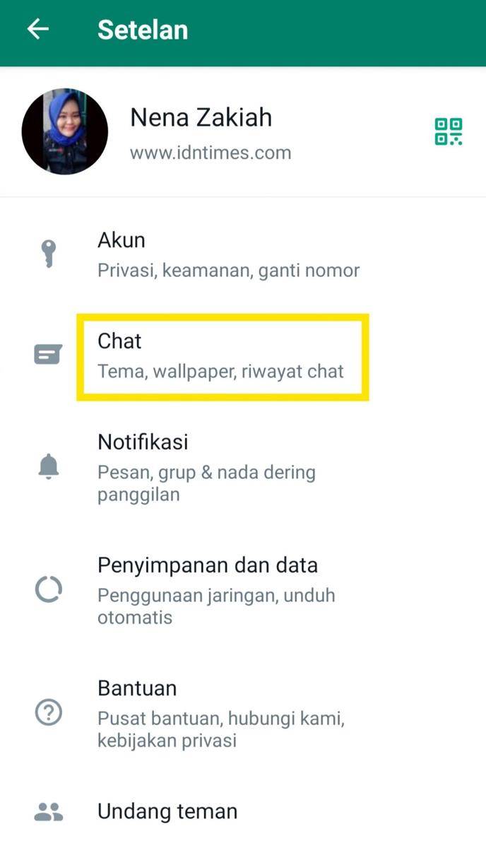 Langkah kedua. (IDN Times/Nena Zakiah)
