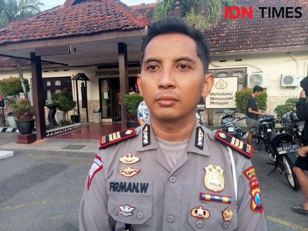 Kasatlantas Polres Madiun AKP Firman Widyaputra Lukman Sumaatmadji. IDN Times/Nofika Dian Nugroho