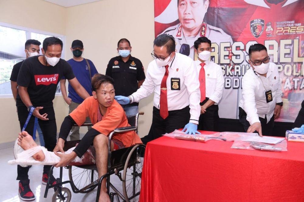 Rebut Senjata Petugas, Begal Sadis di Palembang Ditembak Mati
