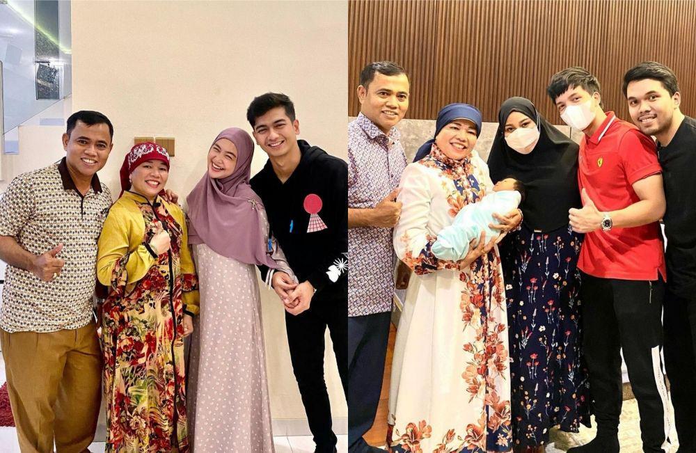 10 Potret Harmonis H. Faisal dan Oma Dewi dengan Artis