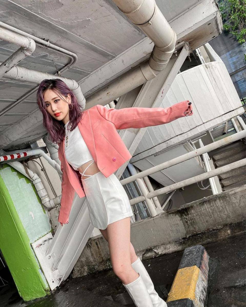 mix and match skirt ala Jane Ramida (instagram.com/janeeyeh)