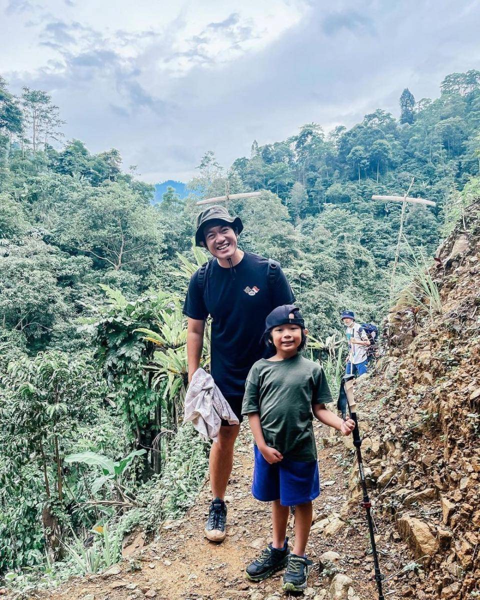 potret Langit Biru Arazka Emil (instagram.com/melki.bajaj)