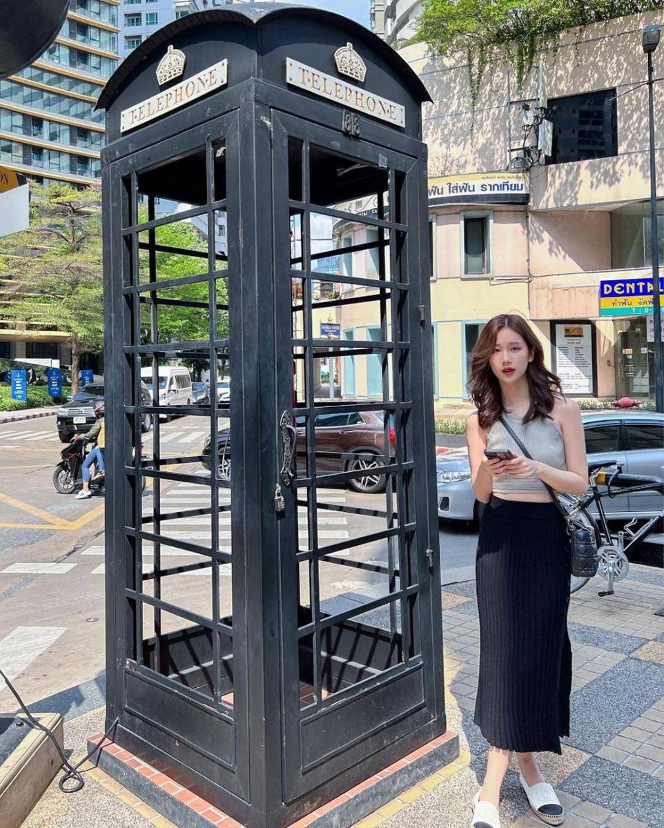 mix and match skirt ala Jane Ramida (instagram.com/janeeyeh)