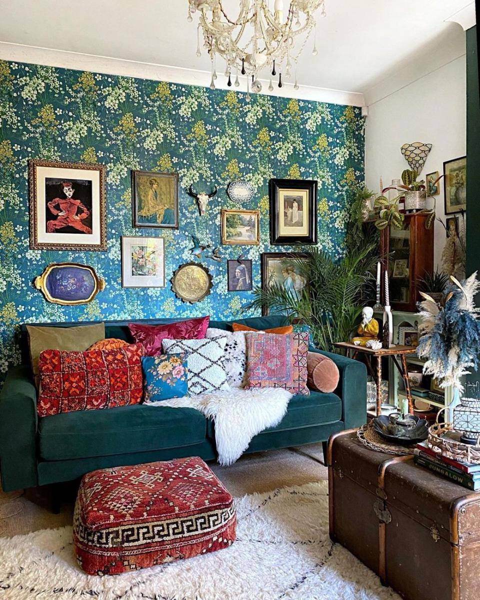 Bohemian house. (instagram.com/ lisa_loves_vintage)