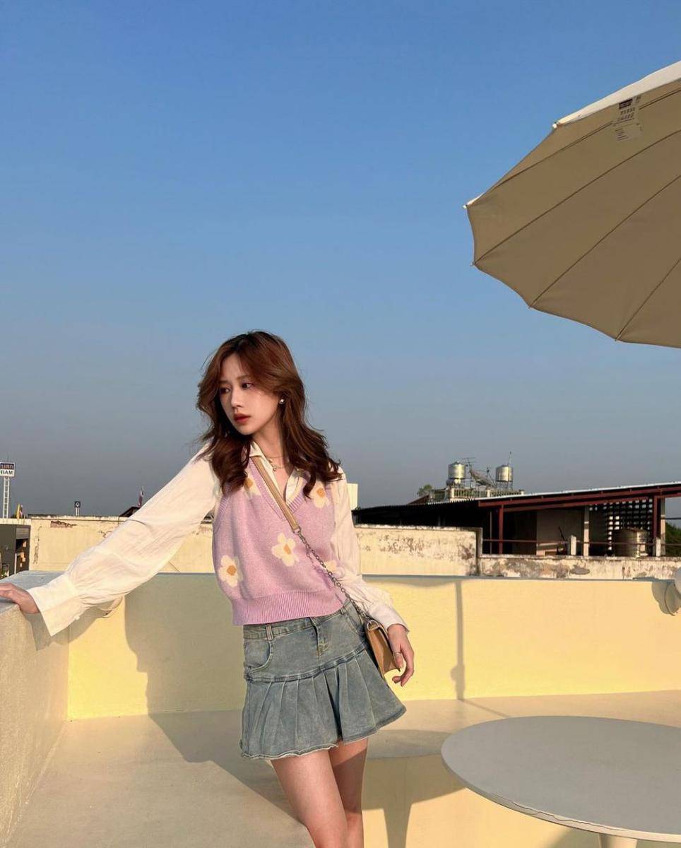 mix and match skirt ala Jane Ramida (instagram.com/janeeyeh)