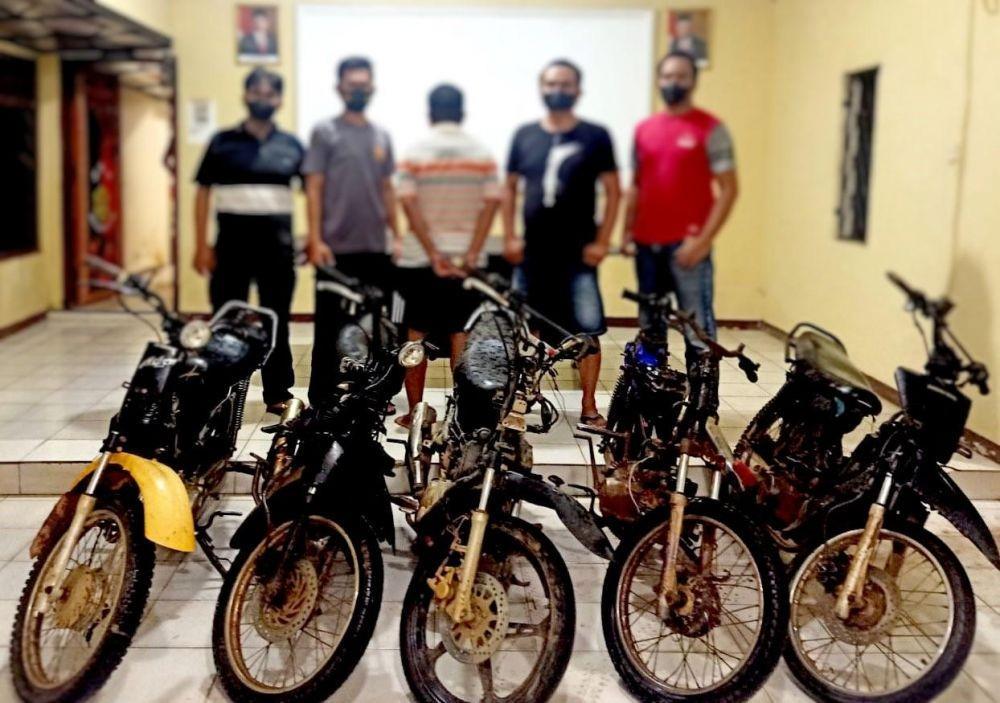 Tiga Bulan Curi 5 Motor Karyawan PTPN VII, Pria Way Kanan Ditangkap