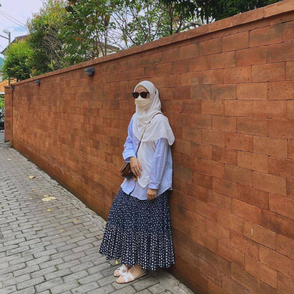 OOTD skirt ala Natasha Rizki (instagram.com/natasharizkynew)
