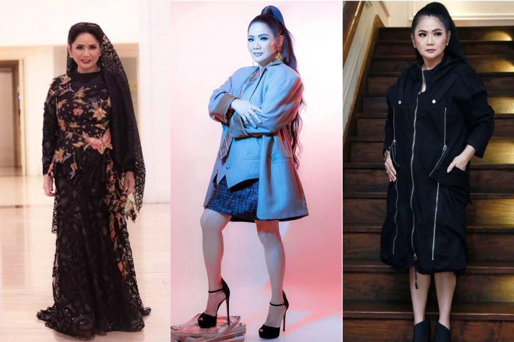 9 Gaya Kondangan Vina Panduwinata, Style-nya Selalu Glamor!