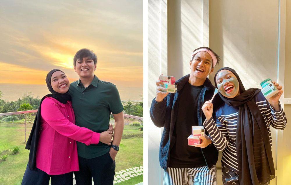 9 Potret Mumuk Gomez dan Suami, Ramadan Pertama Bersama Pasangan!