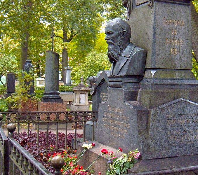 Makam Fyodor Dostoevsky (commons.wikimedia.org/JarrahTree)