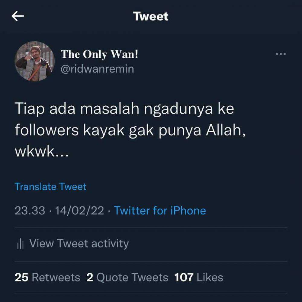 cuitan Ridwan Remin (instagram.com/ridwanremin)
