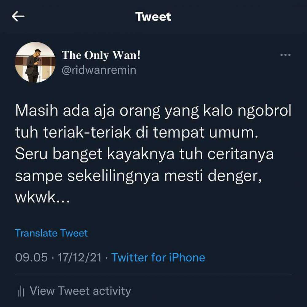 cuitan Ridwan Remin (instagram.com/ridwanremin)