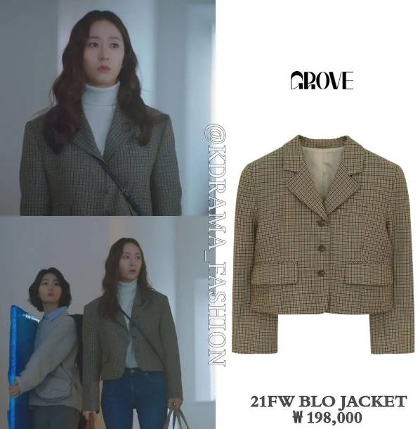 harga outfit Krystal di Crazy Love (instagram.com/kdrama_fashion)
