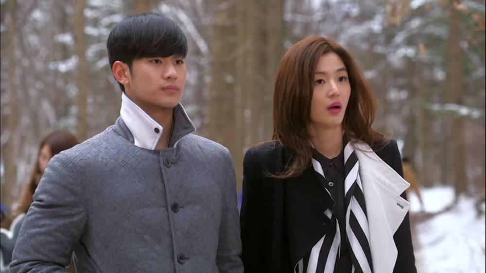 Kim Soo Hyun dan Jun Ji Hyun di drama My Love from the Star (Dok. Netflix/My Love from the Star)