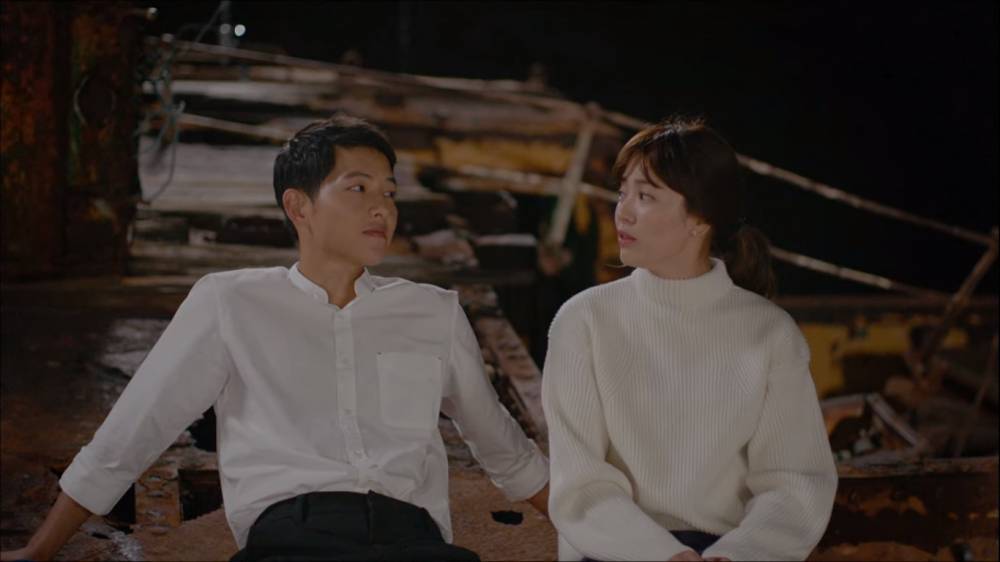 Song Joong Ki dan Song Hye Kyo di drama Descendant of the Sun (dok. Netflix/Descendant of the Sun)
