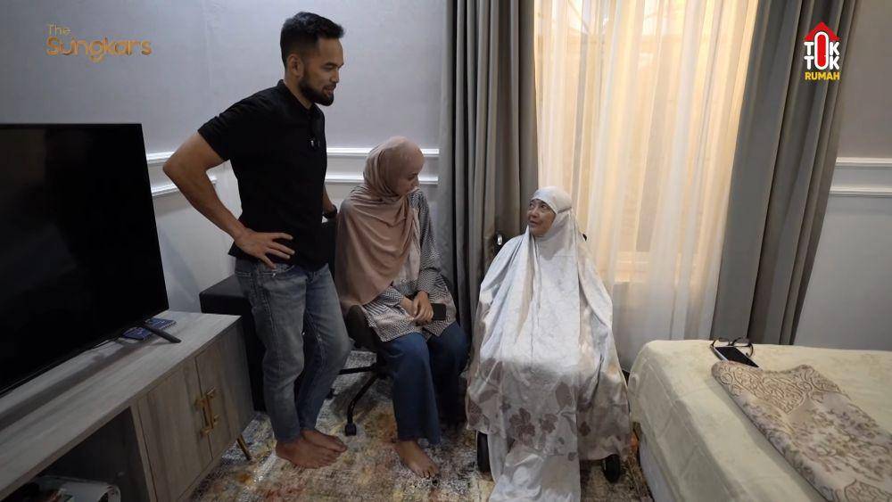 Kamar mertua Shireen Sungkar setelah direnovasi. (dok.youtube.com/TheSungkars)