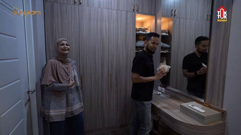 Kamar mertua Shireen Sungkar setelah direnovasi. (dok.youtube.com/TheSungkars)