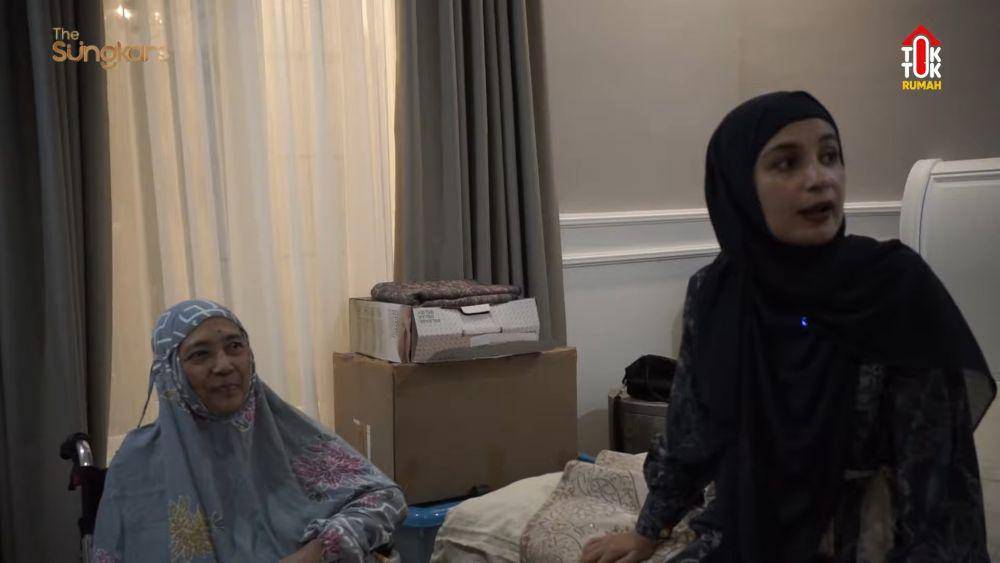 Kamar mertua Shireen Sungkar setelah direnovasi. (dok.youtube.com/TheSungkars)