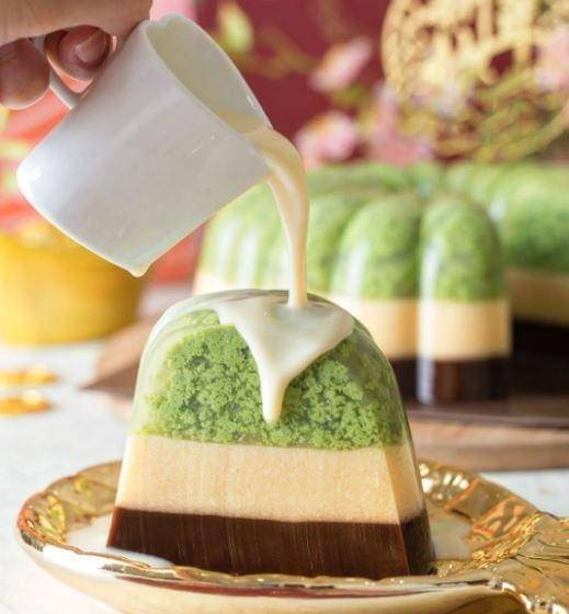puding lumut (instagram.com/christabellenanetta)