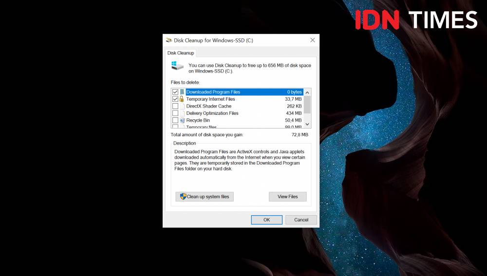 ilustrasi Disk Cleanup (IDN Times/Rifki Wuda Sudirman)
