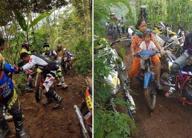 aksi absurd ibu demi anak (instagram.com/duhreceh)