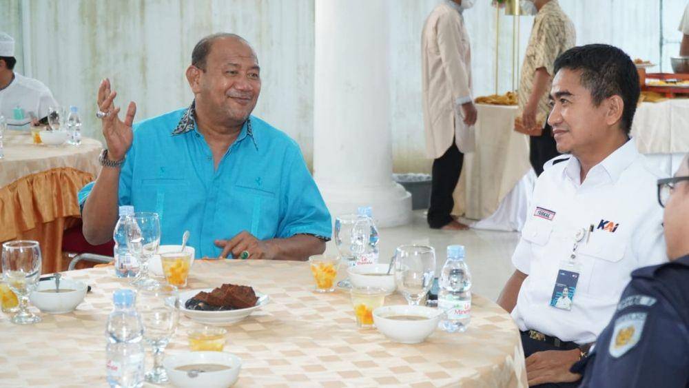 Pertemuan atara perwakilan PT KAI dengan Pemkab Langkat (IDN Times/ istimewa)