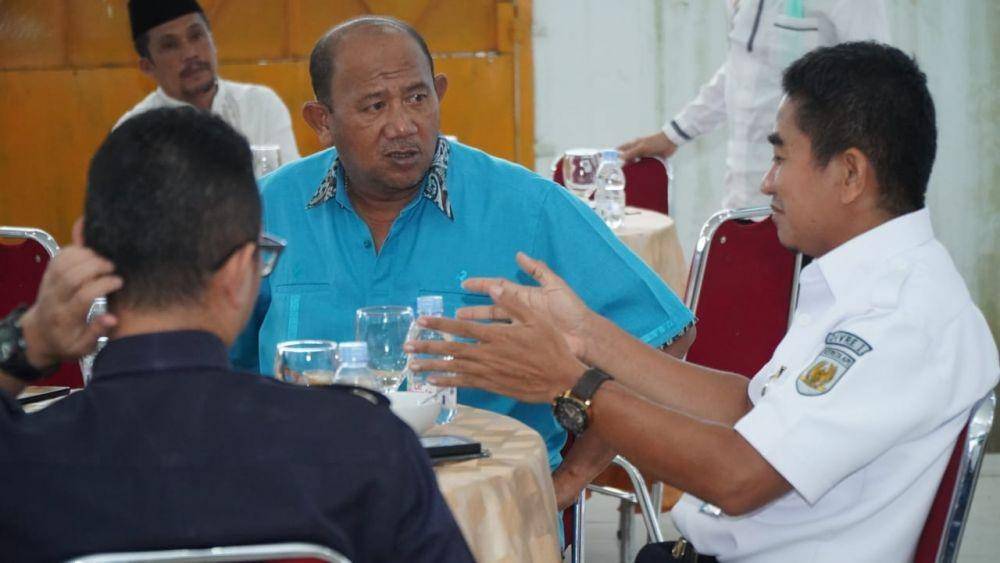 Pertemuan atara perwakilan PT KAI dengan Pemkab Langkat (IDN Times/ istimewa)