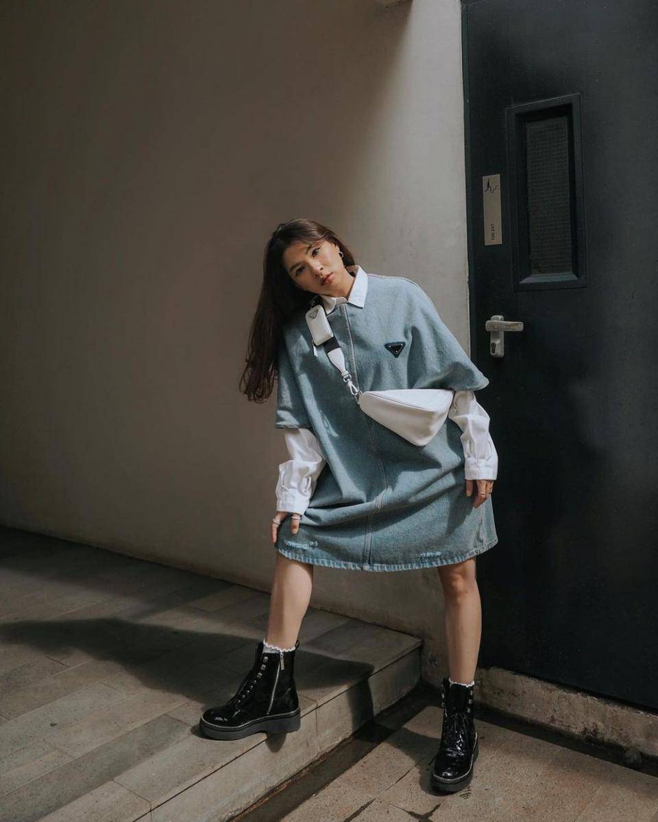 OOTD Anastasia Siantar (instagram.com/anazsiantar)