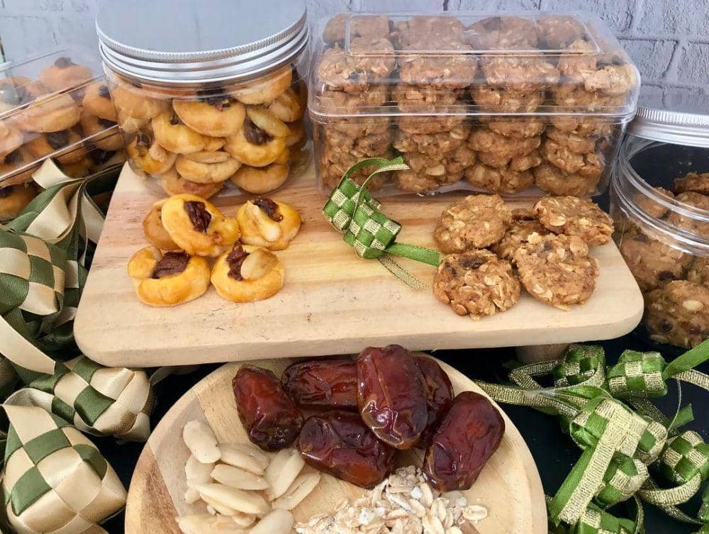 Ilustrasi kurma oatmeal (instagram.com/voila.cookiesncakes)