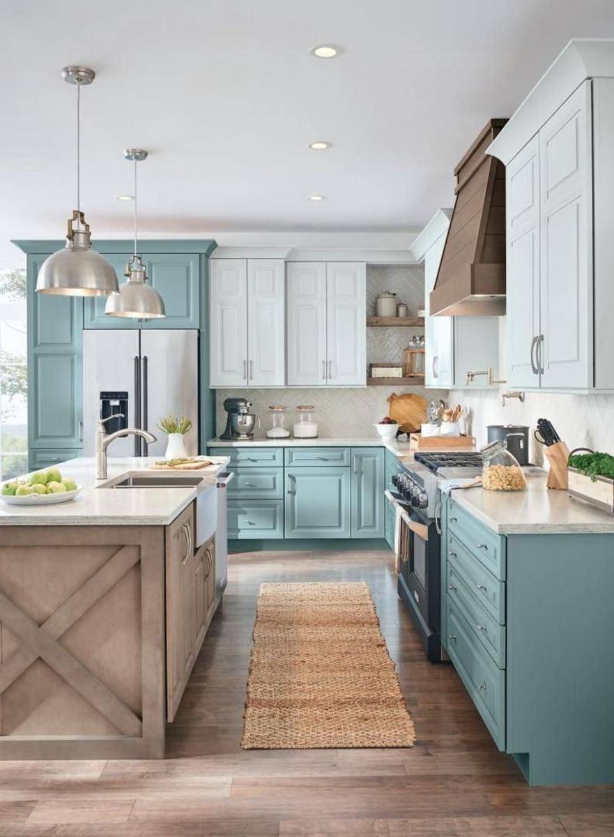 ilustrasi dapur bertema farmhouse (magzhouse.com)