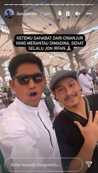 potret Ririn Ekawati dan Ibnu Jamil saat di Mekkah (instagram.com/ibnujamilo)