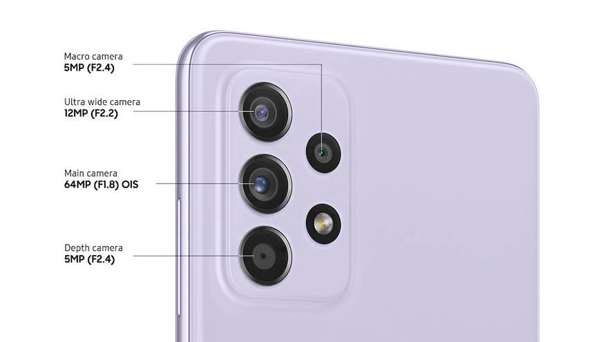 kamera Samsung Galaxy A52 5G (samsung.com)