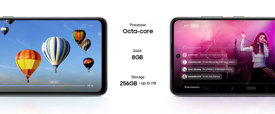 dapur pacu Samsung Galaxy A52 5G (samsung.com)