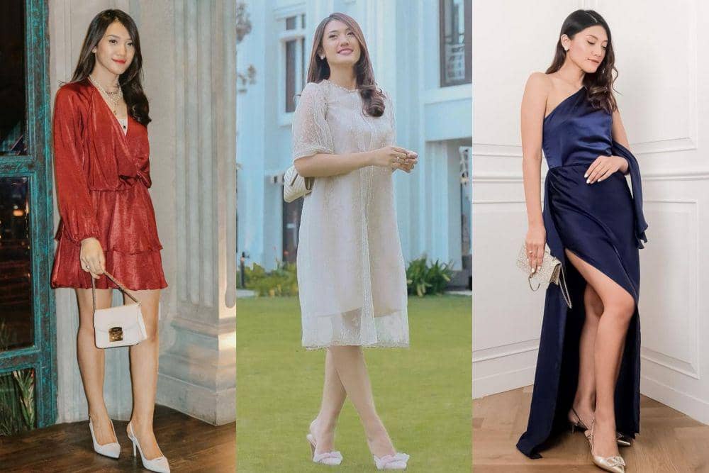 10 Ide Oufit Dress ala Anissa Aziza, Cocok Dipakai Beragam Acara!