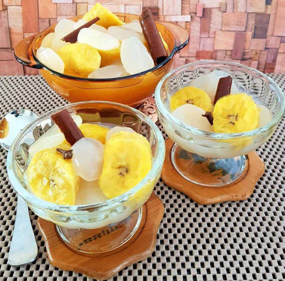 Setup pisang kolang-kaling (instagram.com/gisella_tania)