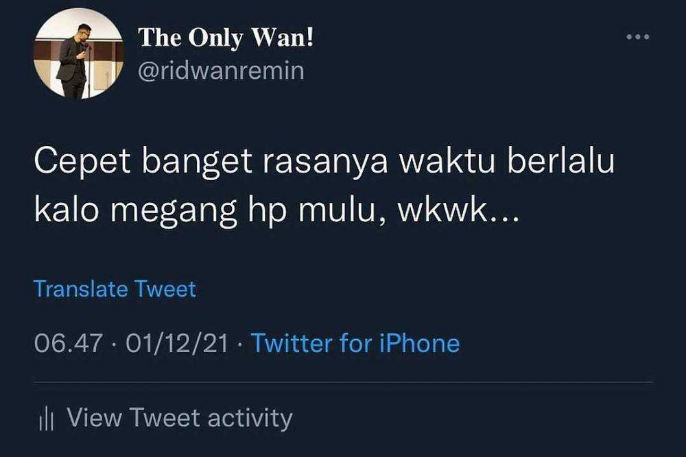 cuitan Ridwan Remin (instagram.com/ridwanremin)