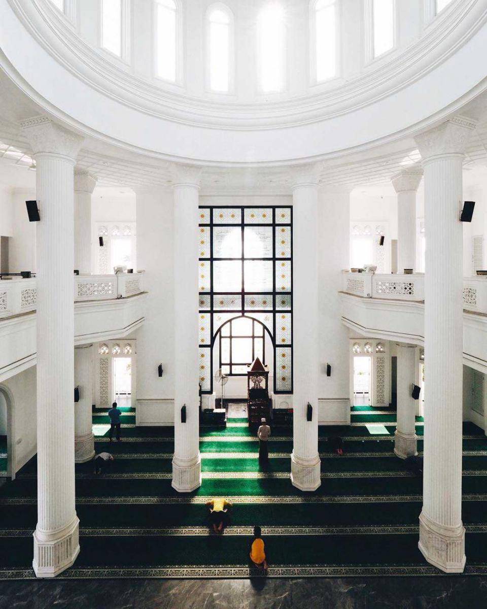 Potret Masjid Ramlie Mustofa (instagram.com/poeticpicture)