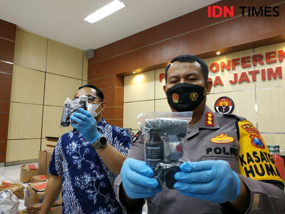 Palsukan Merek Kosmetik, Warga Surabaya Untung Rp500 Juta