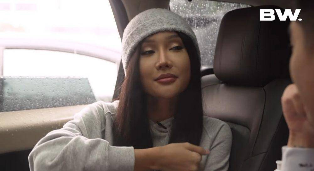 potret wajah baru Lucinta Luna (youtube.com/BW.)
