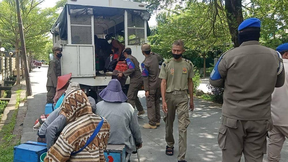 Sepekan, Satpol PP Makassar Jaring Seratusan Anjal-Pengemis