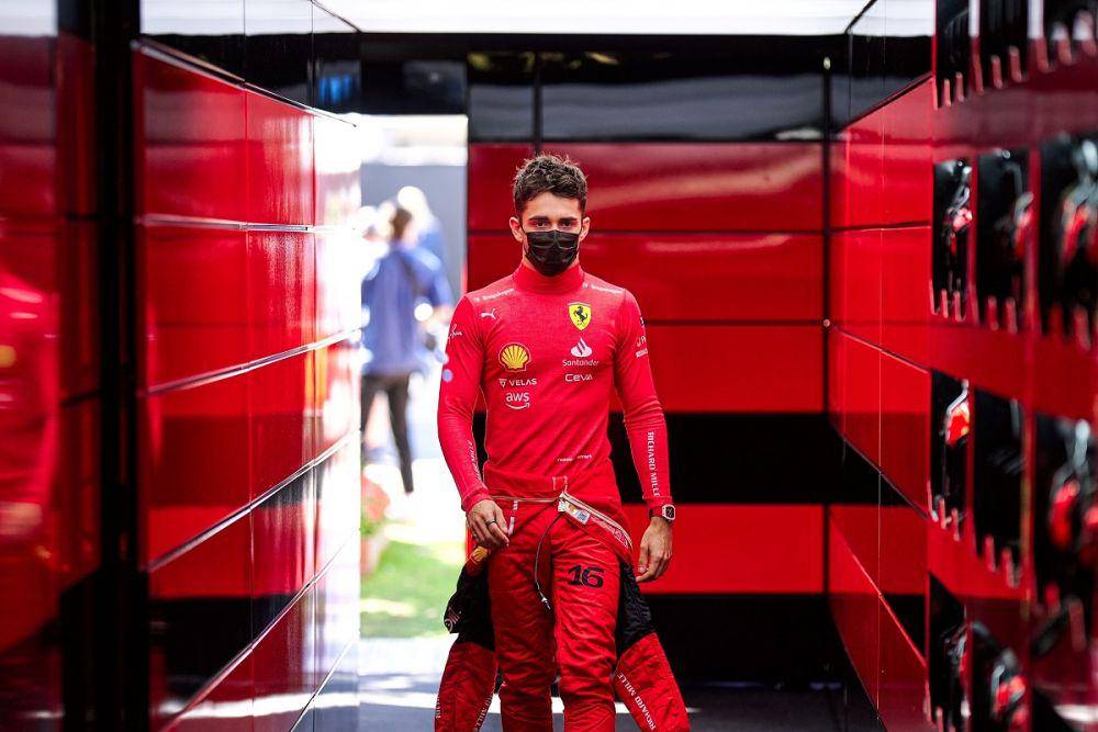 pembalap Ferrari Charles Leclerc (twitter.com/ScuderiaFerrari)