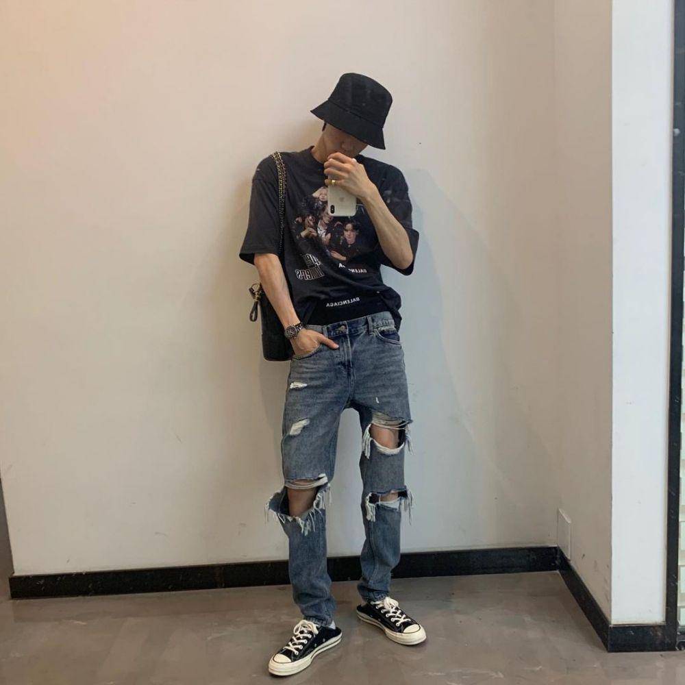 ide outfit ala the8 SEVENTEEN (Instagram.com/saythename_17)