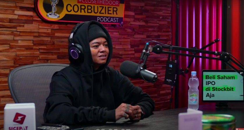 potret Reza Arap (Dok.YouTube/Deddy Corbuzier)