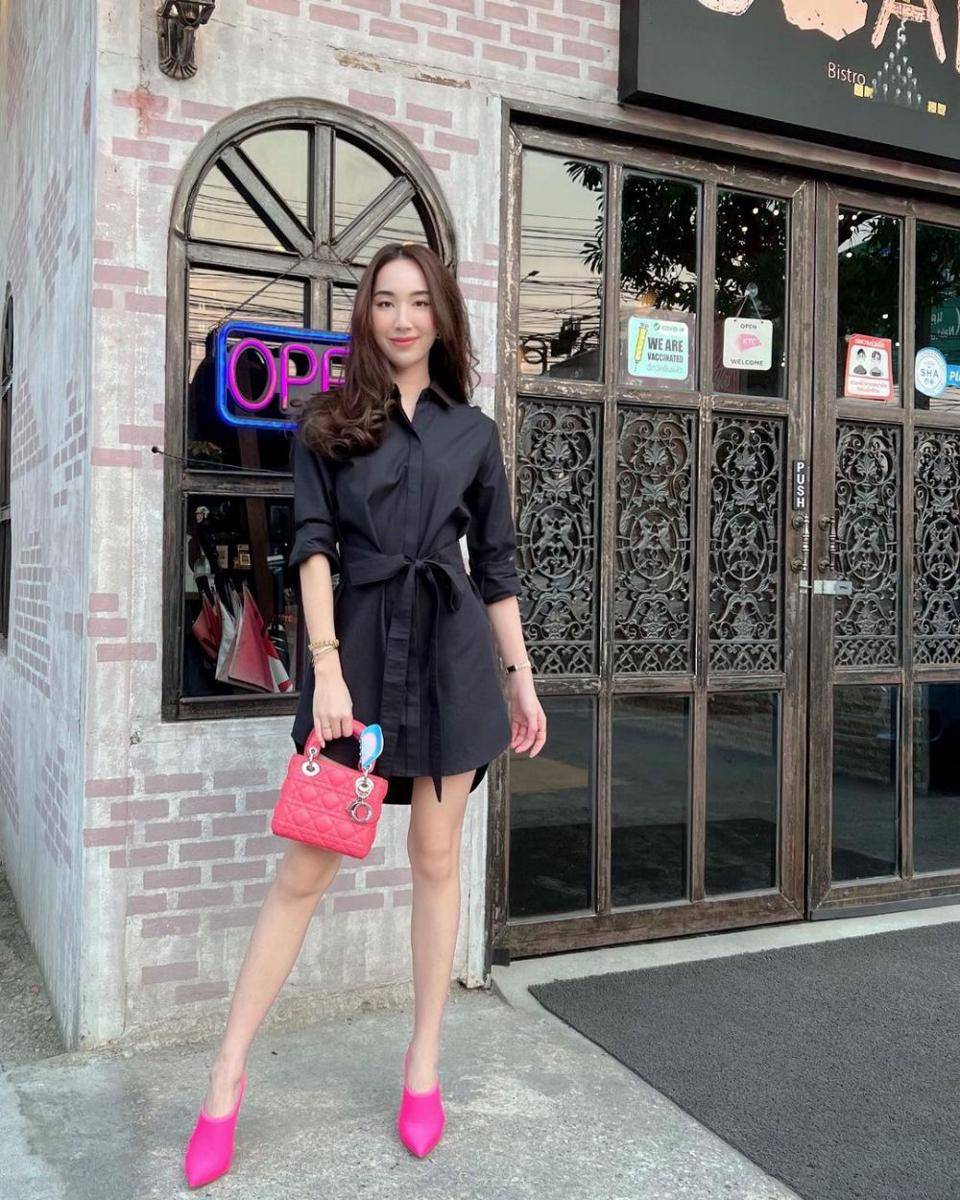 refrensi dress ala Aye Sarunchana (instagram.com/aye_sarun)