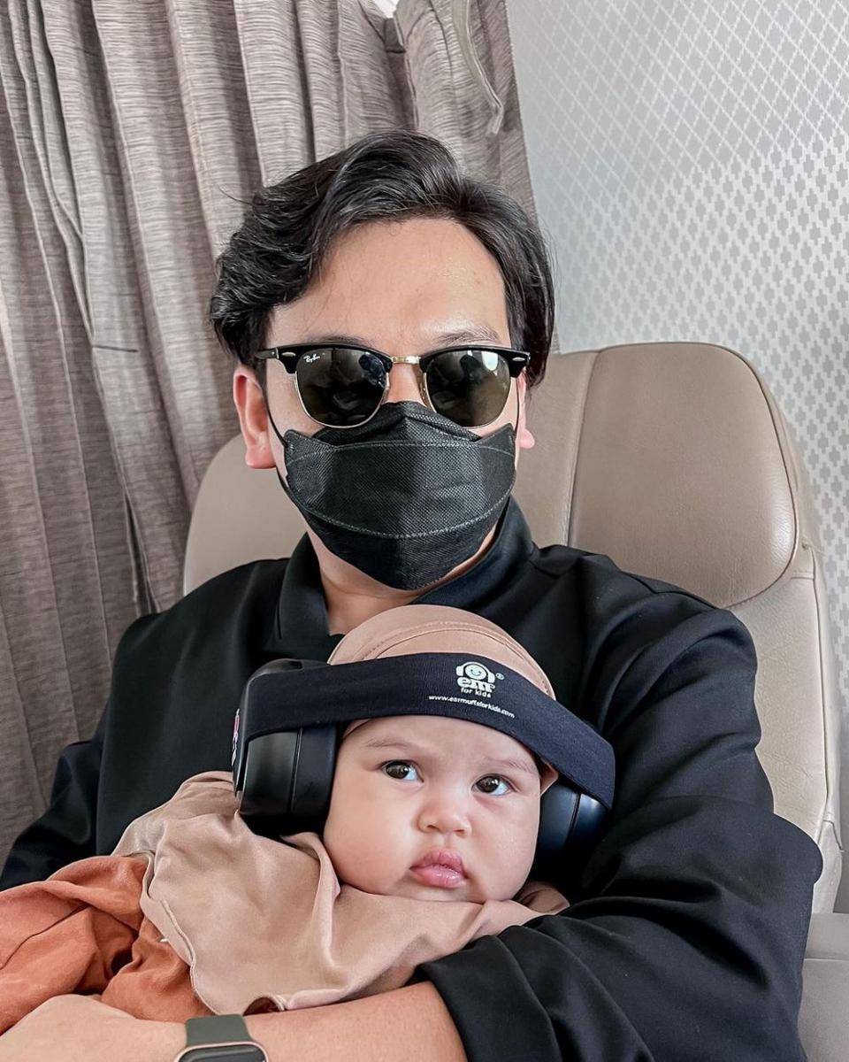 Natta Reza dan buah hati (instagram.com/ zakiaxh)