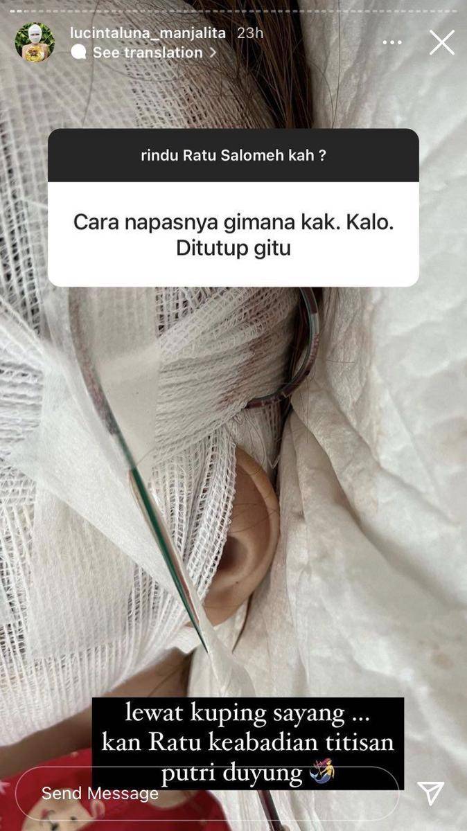 QnA Lucinta Luna kocak (instagram.com/lucintaluna_manjalita)