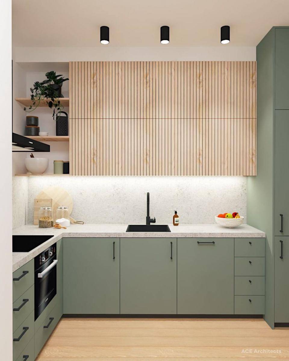 Desain Ruangan Warna Sage Green (instagram.com/ace.architects)